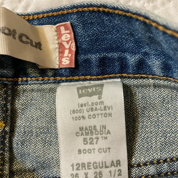 2 pairs Levi’s Blue Jean pants - Picture 4 of 5